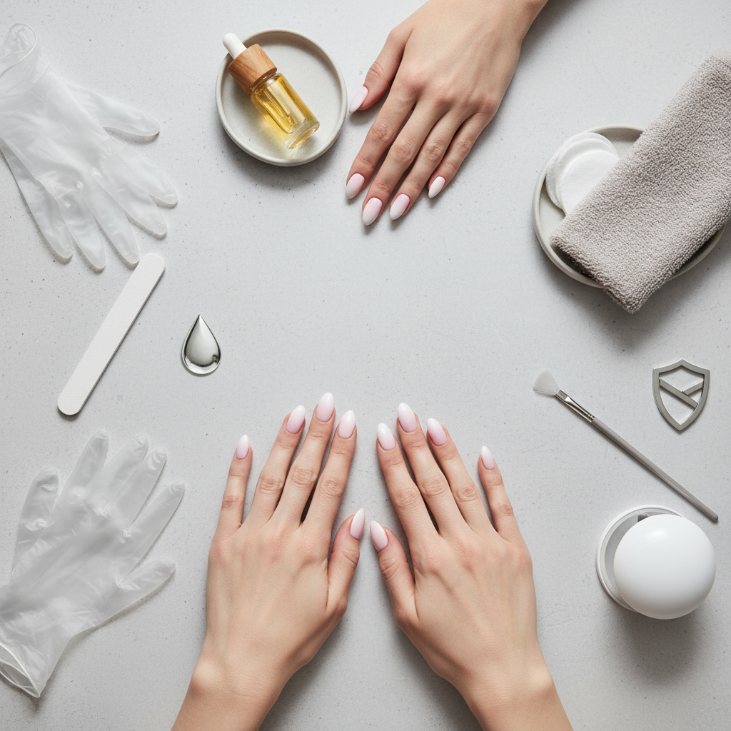 Kaip prižiūrėti ombrė nagus, kad jie ilgiau išliktų nepriekaištingi