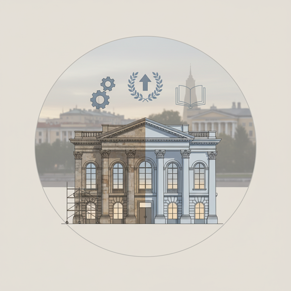 Atgyja Gedimino pr. 44: istorinis pastatas keičia veidą