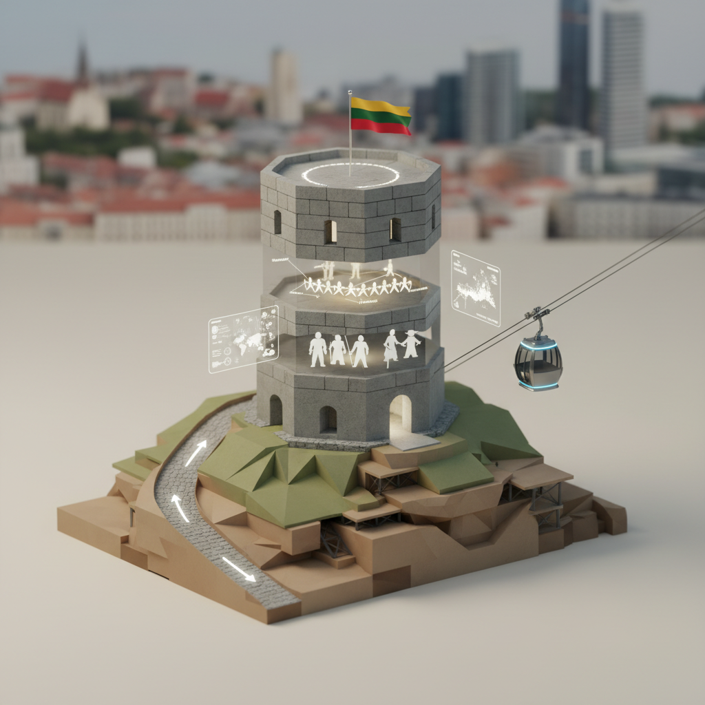 Atsinaujinęs Gedimino pilies bokštas: ką verta pamatyti?