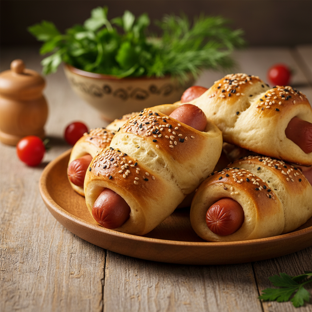 Bandelė su dešrele: receptas, nukelsiantis į vaikystę