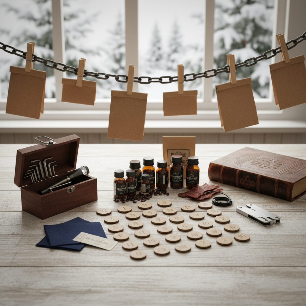 Originalus advento kalendorius vyrams: idėja, kuri nustebins