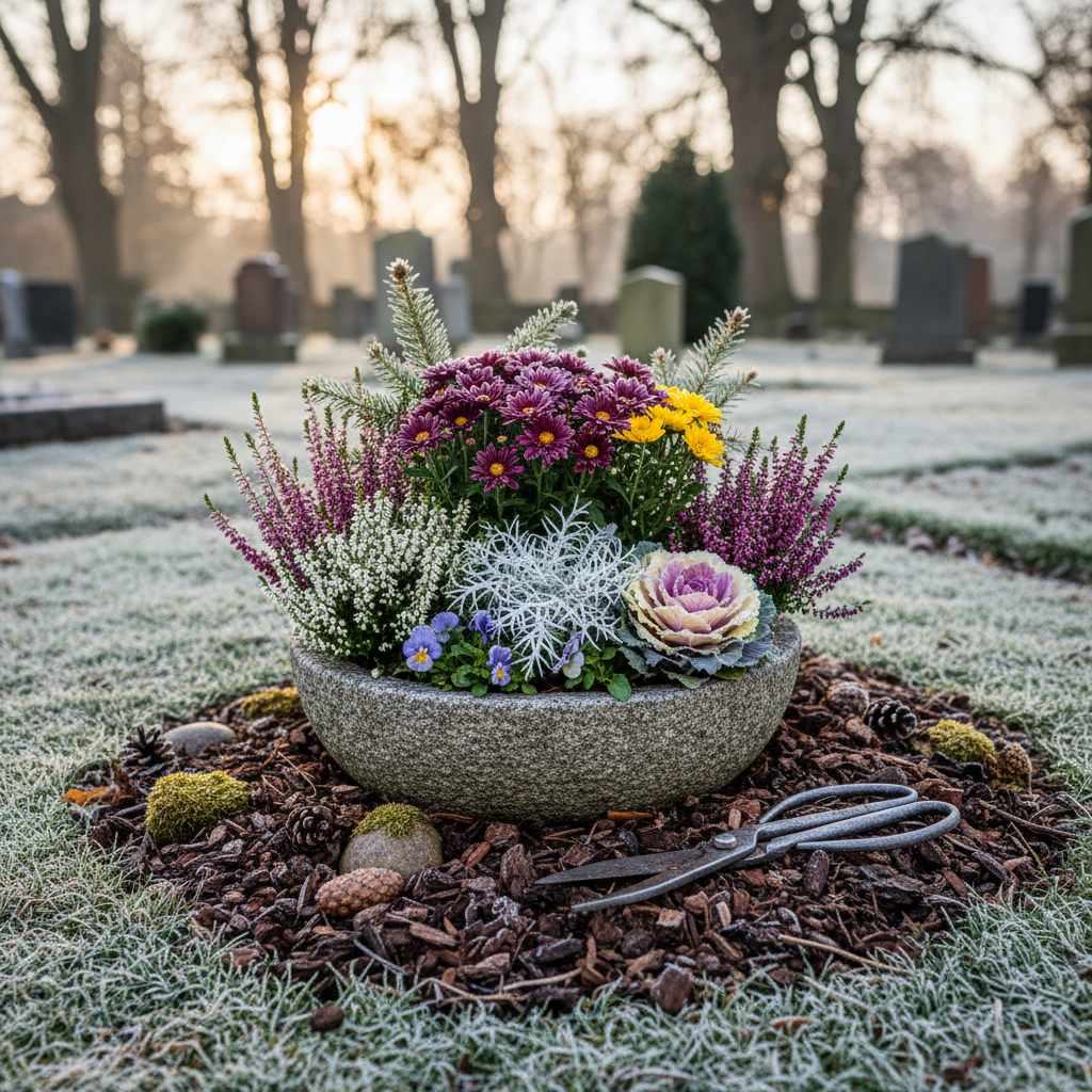 Populiariausios gėlės kapams, kurios nebijo šalnų