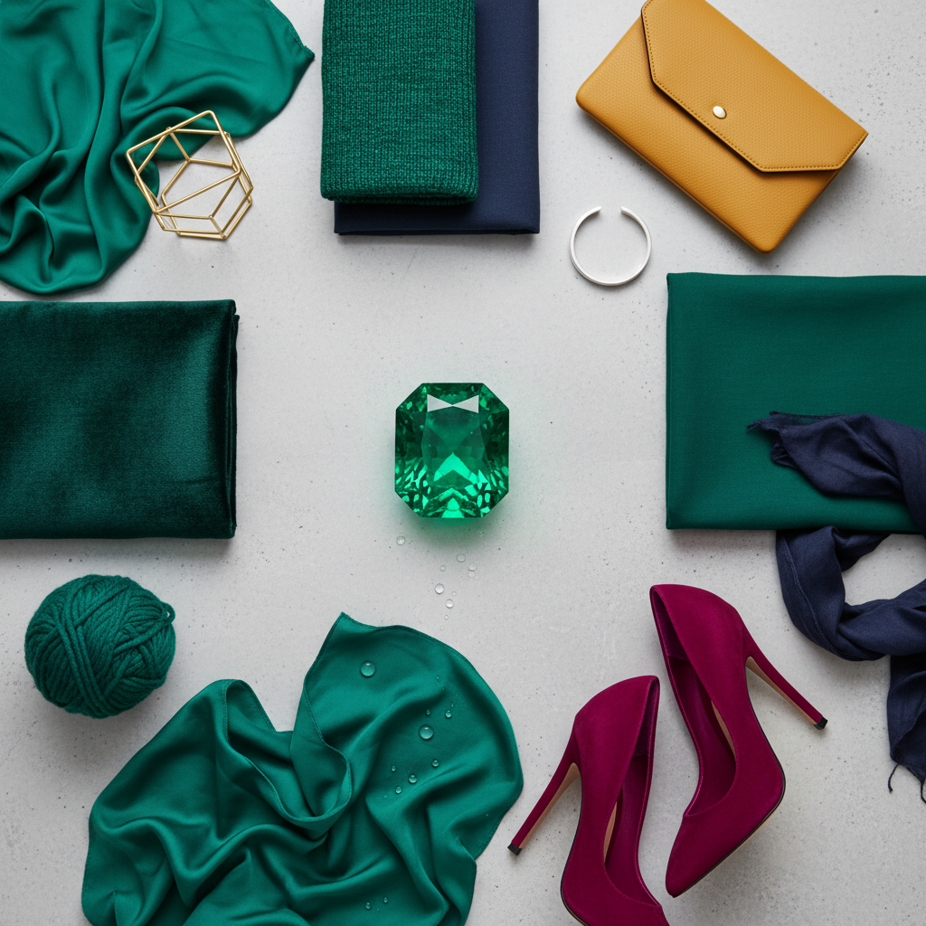 Smaragdo spalva – sezono hitas: kaip ją derinti?