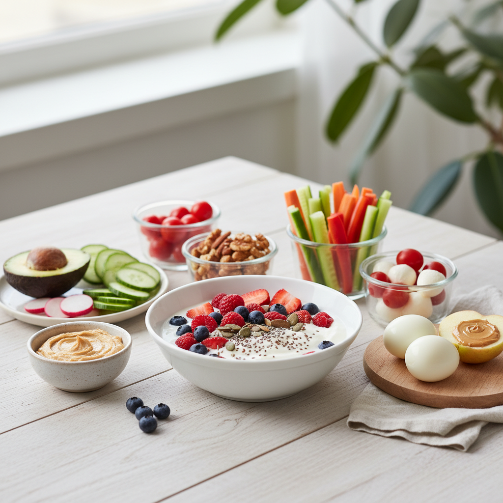 Sveiki užkandžiai energijai ir figūrai: ką pataria ekspertai