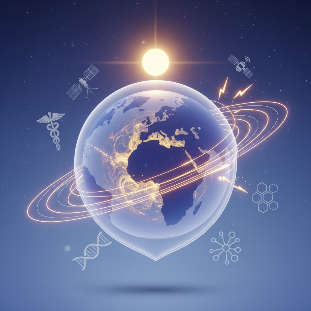 Žemės magnetinis laukas silpsta: kyla naujų grėsmių