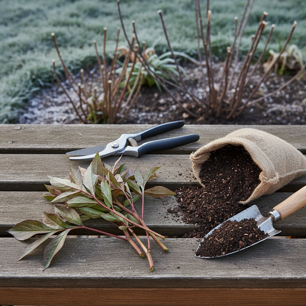 Kada nupjauti bijūnų lapus: nekartokite šių klaidų