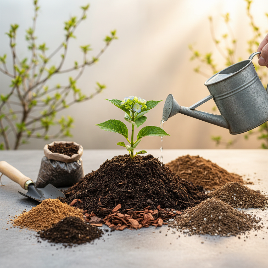 Kada sodinti hortenzijas: taisyklės gausiam žydėjimui
