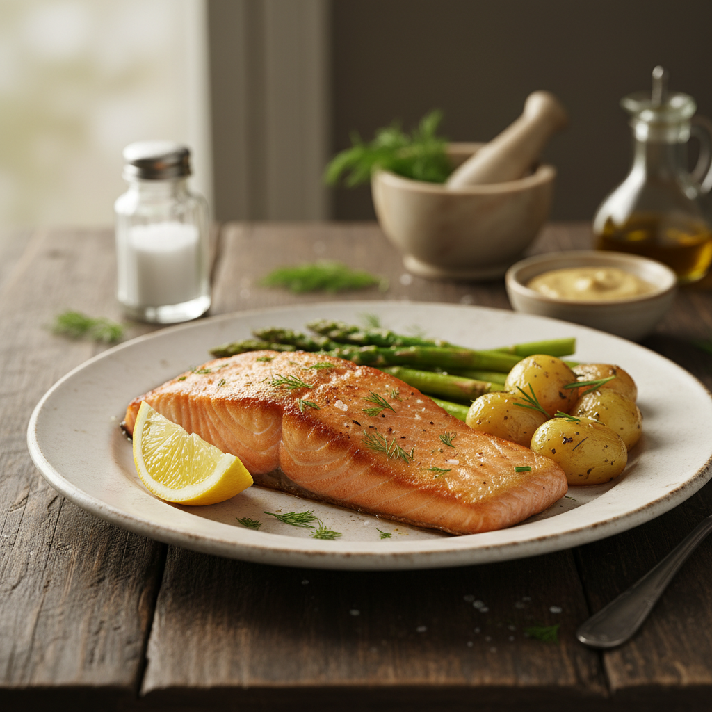 Kiek laiko kepti lašišą? Šefų triukas, kad ji būtų sultinga