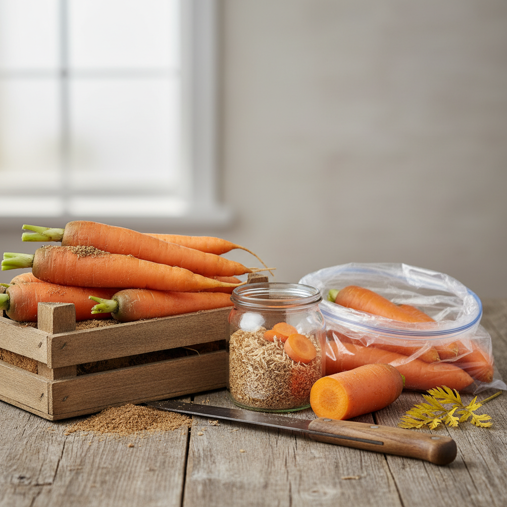 Morkų derlius: kada kasti ir kaip jas išlaikyti šviežias?