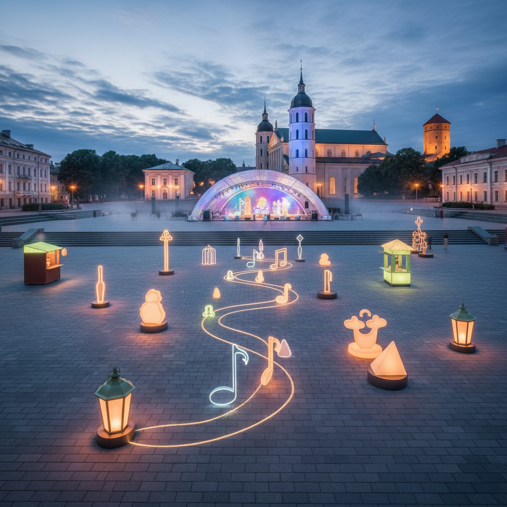 Renginiai Katedros aikštėje: ką pamatyti šį savaitgalį?